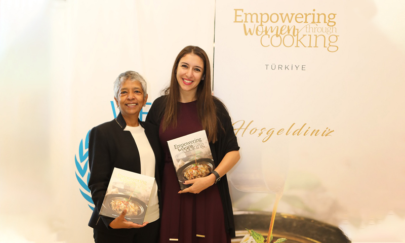 EMPOWERING WOMEN THROUGH COOKING KİTAP LANSMANI 2022
